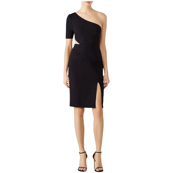 Jill Jill Stuart Black Cutout Sheath Dress Size 4 - Picture 1 of 12